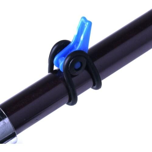 ThunderShower 10pcs/lot Fishing Lures Bait Safety Holder Fishing Tackle Plastic Fishing Hook Keeper for Fishing Rod Pole