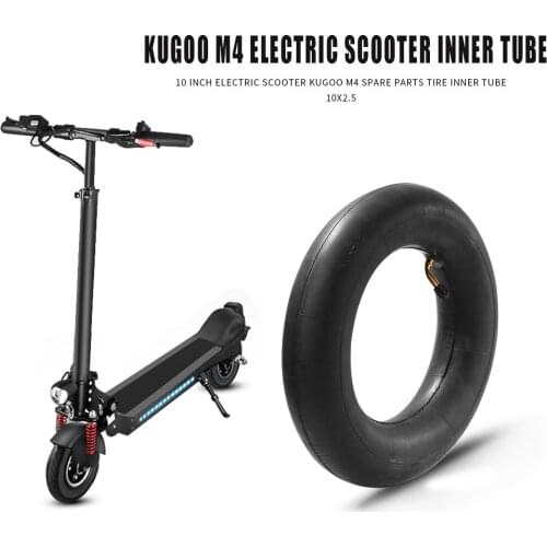 10x2.5 Electric Scooter Thickened Pneumatic Rubber Inner Tube Durable Pneumatic Solid Tire for Kugoo M4 Scooter Parts