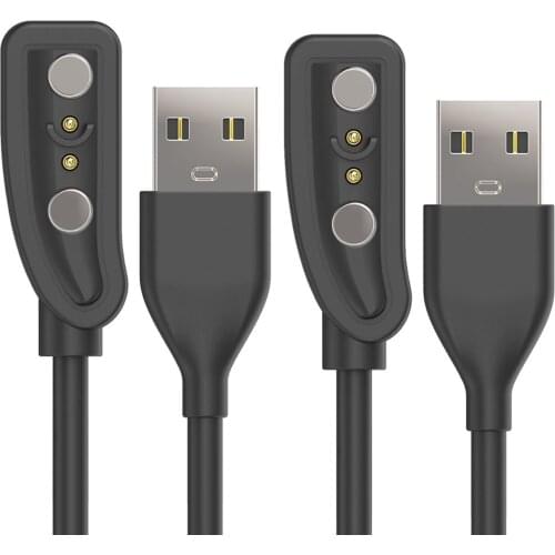 2-Pack Charger for Pebble Classic 1st - USB Charging Cable 100cm - Smartwatch Accessories
