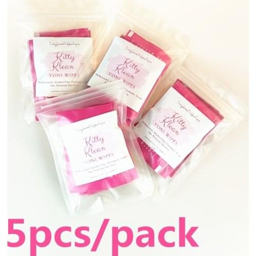 30pcs Intimate Feminine Wipes Flushable Feminine Wet Wipes No Alchohol