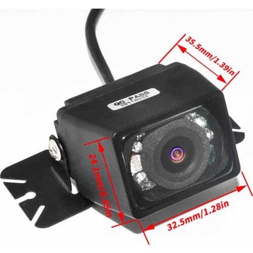 CCD 170 Wide Angle Night 9LED Car Reverse Backup Rear view Parking Camera Waterproof Universal Car Rear View Camera