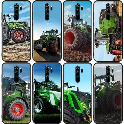 Tractor FENDTS caso For Xiaomi Redmi 9i 9T 9A 9C 9 8A 8 GO 7 7A S2 Y2 6 6A 5 5A 4X Prime Pro Plus Black Phone Case