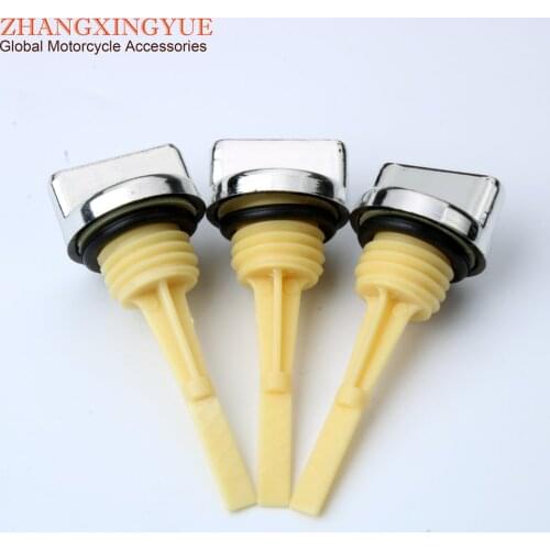 3pc Motorcycle Gauge Oil Level for Honda C50 C70 C90 Z50 CT70 CRF50 Dax 70 Econo 90 15651-179-701