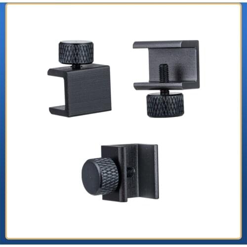 3D Pritner Parts 4/8pcs Glass Heated Bed Clip Clamp Heatbed clip Aluminium Alloy UM Hotbed Build Platform Retainer