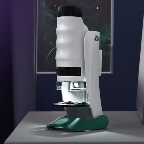 Kids Portable Microscope Science Toys Biological Experiments Teaching Aids Educational Toys For Children Nature Exploration Kit