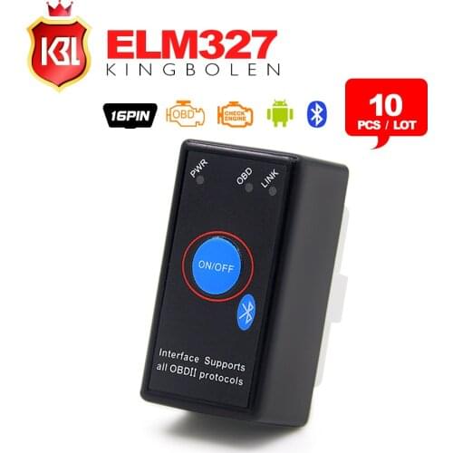 10pcs/lot A++Quality V1.5 Super Mini ELM327 Bluetooth with PIC18F25K80 ELM 327 with switch OBD2 CAN-BUS Diagnostic Scanner Tool