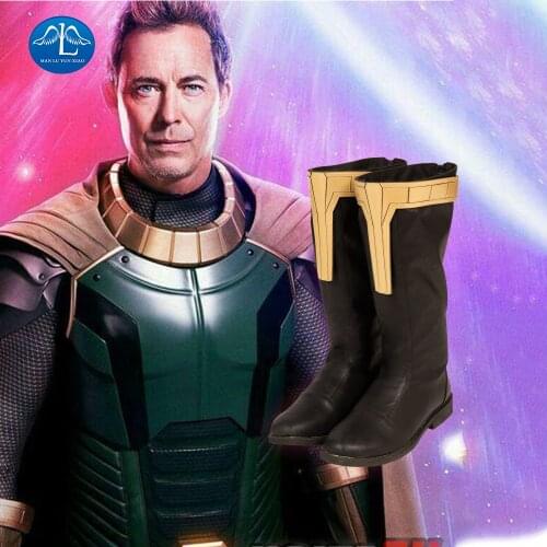 TV Series Crisis On Infinite Earth Pariah Botas Cosplay Pu cuero Long Boots For Halloween Disfraz Accesorios