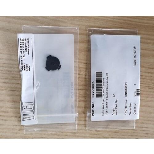 For VICI Rotor Seal VALCO For Six-way Injection Valve C72-16R6 100.LCC2VRUHPV