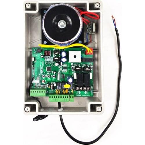 Electric Swing Gate Opener controller and Remote Control Swing Gate Motor box With 2 Remote Control