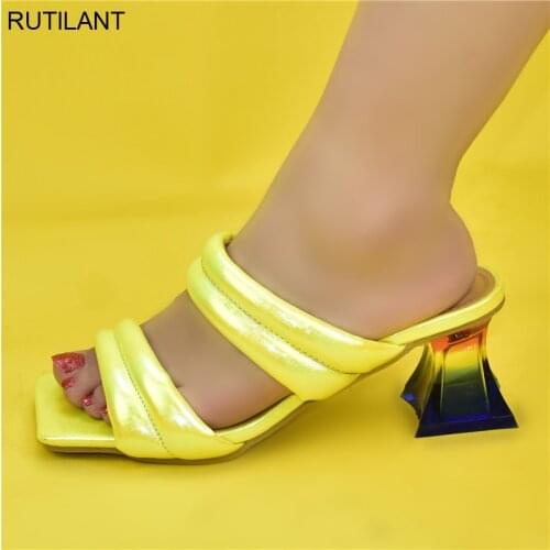 New Arrival Wedding Shoes for Women Bride 2021 Fashion Women African Women Shoes Ladies Shoes and Sandals Size 43 Shoes