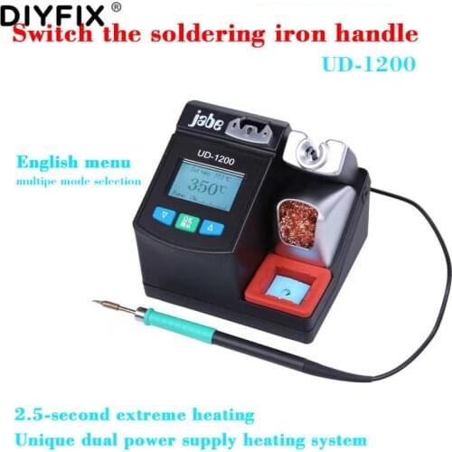 Jabe UD-1200 Smart Lead-free Soldering Station 2.5S Rapid Heating with Dual Channel Power Supply Heating System Welding Station
