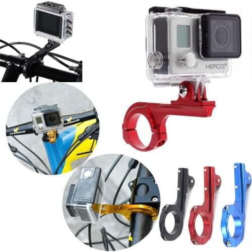 Bike Handlebar CNC Aluminum Mount Bicycle Motorcycle Holder for Gopro Hero 8 7 6 5 SJCAM SJ4000 Xiaoyi 4K Camera Accessories