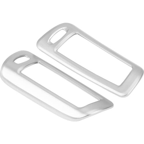 1 Pair Of Matte Chrome B Pillar Air Vent Outlet Cover Trim Frame Fit For Mercedes Benz W222 S Class 14-17