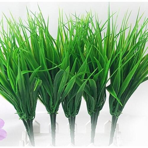 1Pc Artificial Plant Grass Leaf Home Garden Bonsai Xmas Holiday Party Artificial Decoration