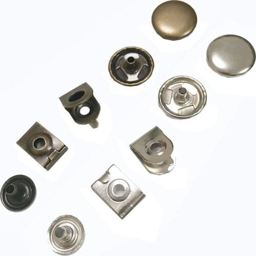 100sets/lot 15mm 4-part metal brass trousers pants skirts hooks for boy/men silver nickle, bronze free shipping 2016061702