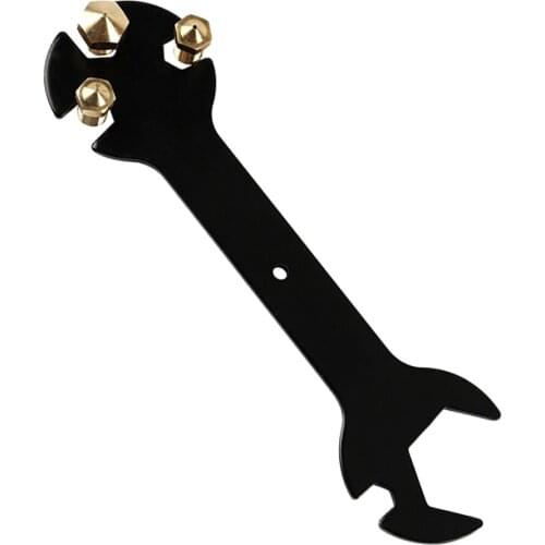 3D Printer Wrench Accessories 5 In 1 Wrench Stay 5.7mm To 20.2mm Wrench Multi-function Flat Wrench Spanner for MK8 MK10 Nozzle