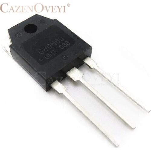 5pcs/lot SGH80N60UFD TO-3P SGH80N60 TO-247 G80N60 G80N60UFD 80N60 In Stock