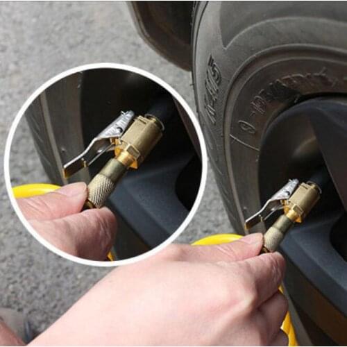 Auto Air Pump Tire Inflator Valve Connector 8mm for Skoda Citigo Rapid Octavia 1 2 3 Roomster Superb 3 Vision E Car Accessories