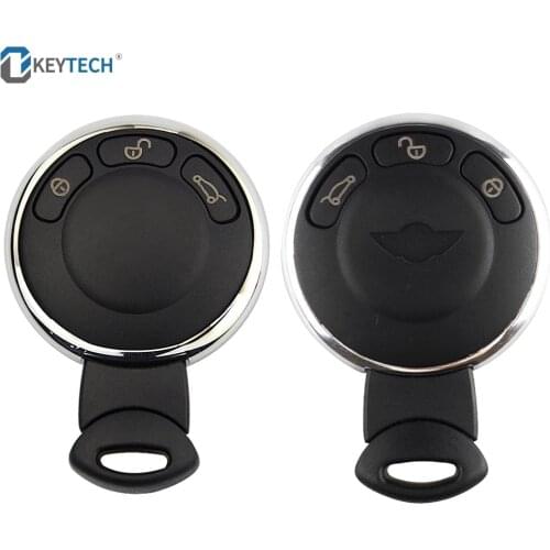 OkeyTech Remote Car Key Fob Shell For B-MW M-ini C-ooper R56 3 Buttons Remote Keyless Entry Auto Car Key Case