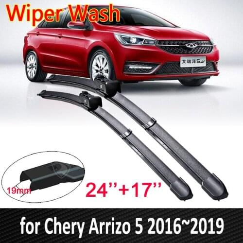 For Chery Arrizo 5 2016~2019 2017 2018 Car Wiper Blade Front Window Windscreen Windshield Wipers Car Accessories Stickers