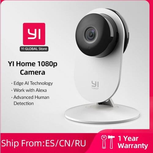 YI 1080p Wifi Home Camera 1/ 2/ 4pcs Smart Video Cams With Montion Detect Ip Camera Security Protection Mini Camera Pet Cat Cam