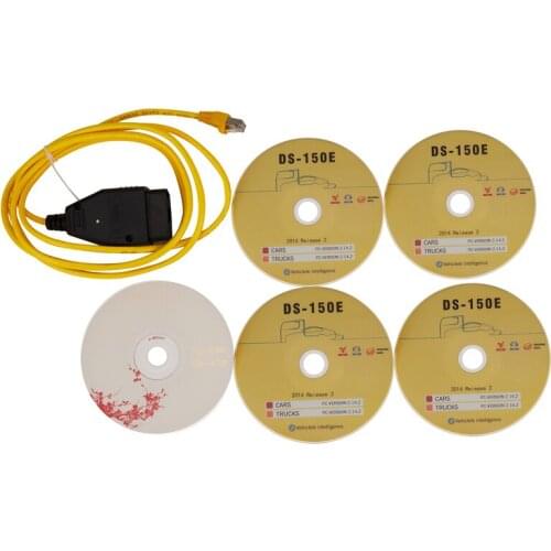 E-Sys Icom For Bmw Enet Ethernet To Obd Interface Cable Coding F-Series Diagnostic Cable