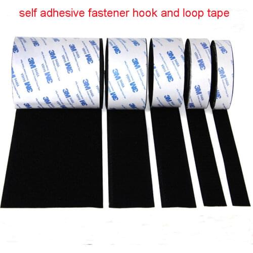 1M Strong Self Adhesive Hook and Loop Fastener Tape Sticker Velcros Autoadhesivo Adhesive with Glue for DIY 16/20/25/30/38/50mm