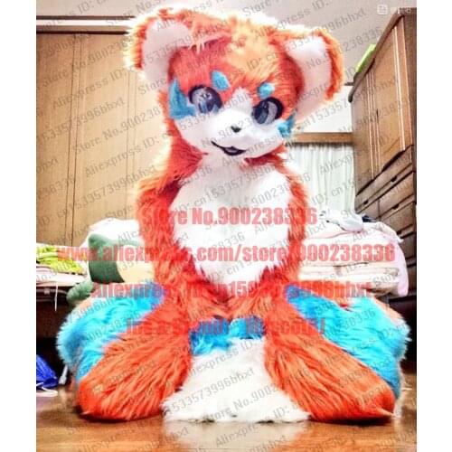 3-D Eyes Fursuit Fullsuit Huksy Dog Costumes Full Furry Suit Furries Anime BJ040 Teen Costumes Full Furry Suit FOR Child Adult