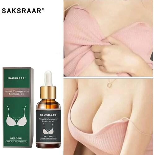SAKSRAAR Breast Enlargement Essential Oil Frming Enhancement Breast Enlarge Big Bust Enlarging Bigger Chest Massage Breast Oil