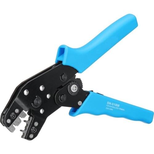 SN-01BM AWG28-20 Self-adjusting Terminal Wire Cable Crimping Pliers Tool for Dupont PH2.0 XH2.54 KF2510 JST Molex D-SUB Terminal