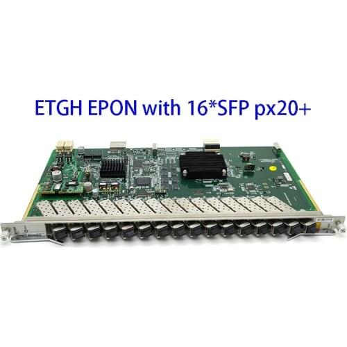 Brand New Z T E ETGH 16 EPON ETGO 8 EPON, Works for C300 /C320 OLT interface card with px20+, GTGH / GTGO