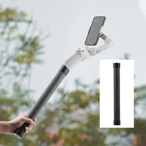 Carbon Fiber Rod Pole for Dji OM 4 Osmo Mobile 2 3 Ronin-S Feiyu G5 G6 P Smooth 4 Zhiyun Crane Handheld Gimbal Extend Bar