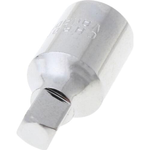 T3ED 8mm Car Square Head Oil Crankcase Drain Plug Key Tool Remover Fits Auto Repair Accessories