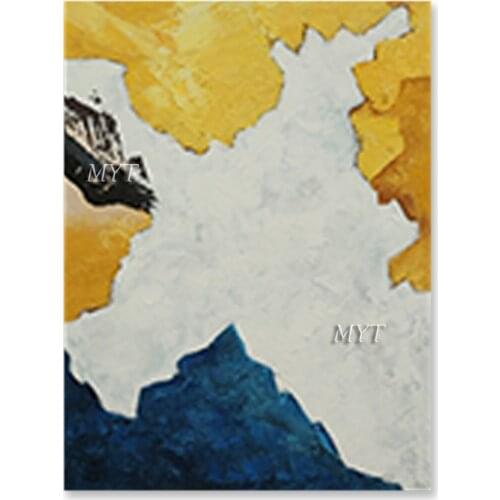 100% Hand Painted Wall Decor Paintings Unframed Free Shipping Abstract Oil Painting Home Good Canvas Wall Art Pieces Artwork