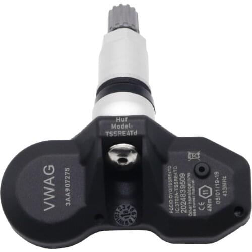 Tyre Pressure Sensor FOR 2010-2014 Volkswagen Passat Tiguan 433MHz TPMS Tire Pressure Sensor 3AA907275 3AA907275B