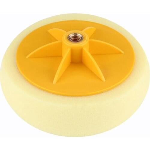 6 Inch/15Cm Car Polishing Waxing Pad Sponge M14 Wheel Polishing Waxing Pad Kit Tool For Car Polisher