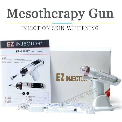 Korea EZ Negative Pressure Mesotherapy Gun Hydrolifting Water Therapy Meso Injector Kit Needle Free Nano Microcrystal Injection