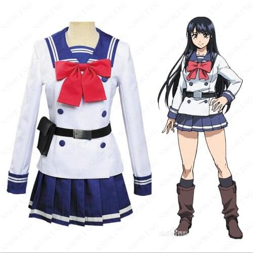 Anime High-Rise Invasion Honjo Yuri Cosplay Costume Custom size