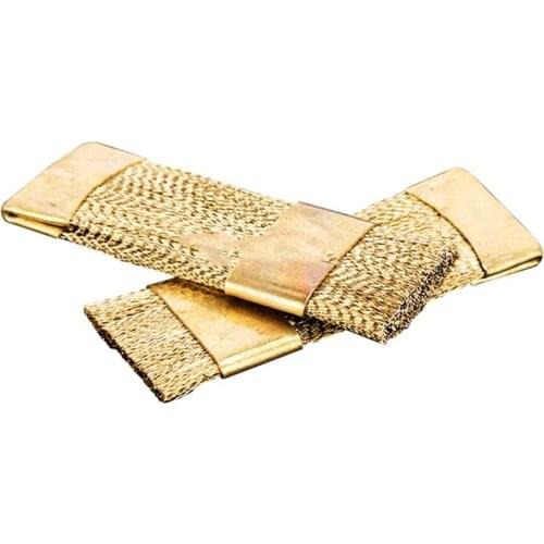 5 Pcs Dental Material Copper Flat Brush for Clean Burs And Dental Product for Dentistry Lab