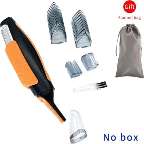 Micro Precision Hair Trimmer Multi-Function Electric Portable Shaver LED Light Shaving Razor Care Men Beard Trimmer Machine Razo