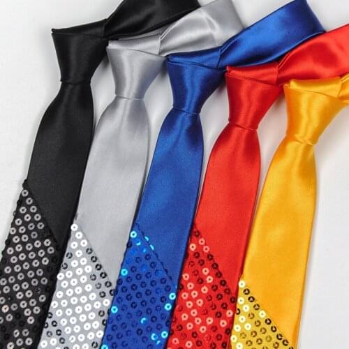 Sequined Party Mens Ties Man Elegant Neckties Corbatas Hombre Gravata Woven 5cm Slim Tie Business Gradient Tie For Men Krawatte