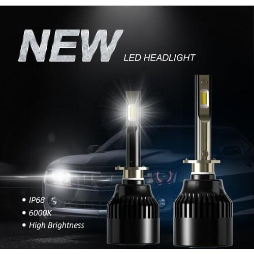 New style Super bright LED Bulbs H1 H4 H7 H8 H9 H10 H11 9006 HB4 9005 HB3 Auto Car Headlight Bulbs 60W 6000LM 6000K for 9V to 36