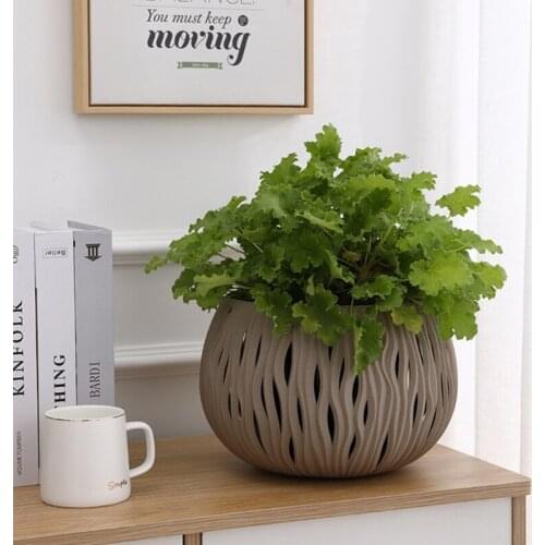 Plastic Hanging plant Pots Basket Plant Hang Plant Flower pot Hanger Outdoor Hanging Pot Holder Basket for wall decoration gard