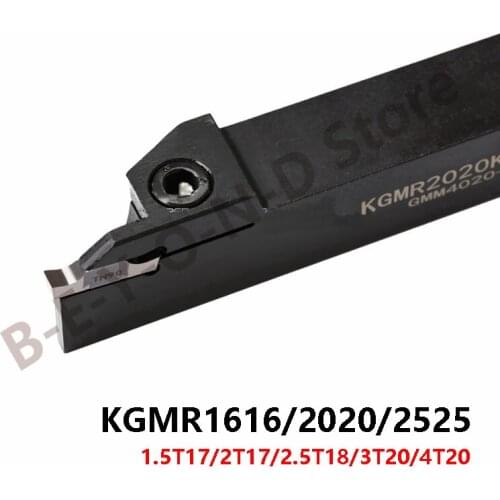 BEYOND KGMR KGMR1616 KGMR2020 KGMR2525 2T17 2.5T18 3T20 4T20 5T25 Grooving Lathe Turning Tool Holder CNC Carbide Inserts Cutter