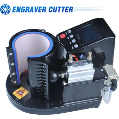 New Pneumatic 11OZ Mug Heat Press Machine Vertical mug heat transfer machine for doing mugs