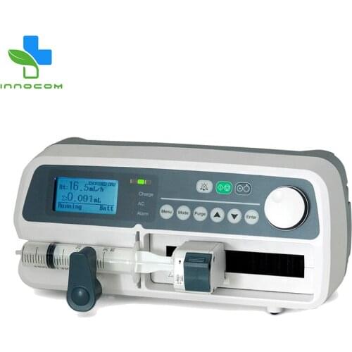 Factory Price Medical Electric Automatic Portable Single Channel Syringe Infusion Pump