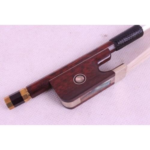 1 pcs 4/4 Cello Bow snakewood High Quality New #DT-056 black fro g