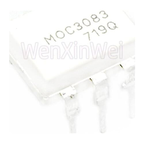 10PCS/LOT MOC3083 DIP6 3083 Optocoupler Lsolator New SIP-6