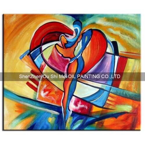 100% Hand Painted Canvas Oil Painting Colorful Finished Product Canvas Art Picture Abstract Home Decoration Wall Painting