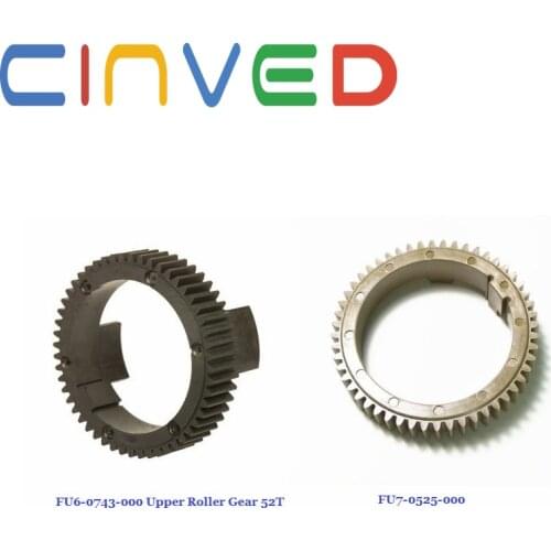 2setsX Upper Fuser Roller Gear For Canon iR 5570 6570 5055 5065 5075 FU6-0743-000 FU7-0525-000 52T Heat Roller Gear